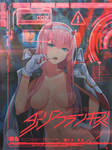 Zero Two Poster -- Darling in the FranXX