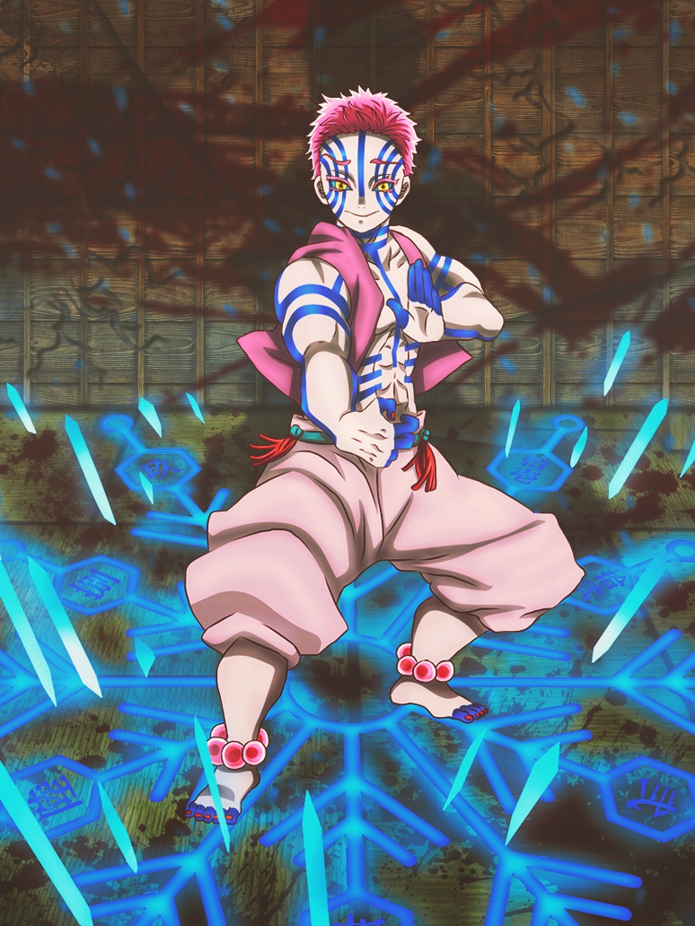Akaza Kimetsu No Yaiba By Dinocozero On Deviantart Akaza Kimetsu No Yaiba By Dinocozero On Deviantart