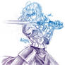 -:- Sketch : Saber -:-