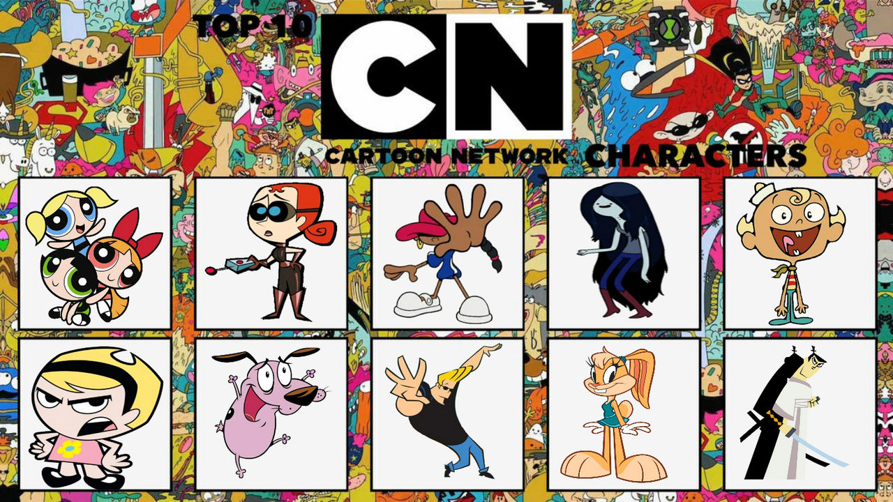 My Top 10 Cartoon Network Characters (My List) by NurFaiza on DeviantArt