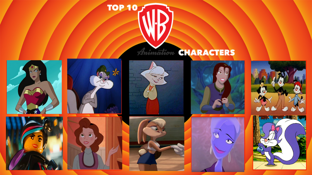 My Top 10 Warner Bros characters (My List) by NurFaiza on DeviantArt