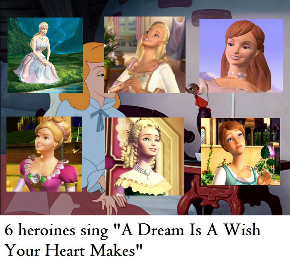 A Dream a Wish Your Heart Makes (Barbie Ladies) by NurFaiza on