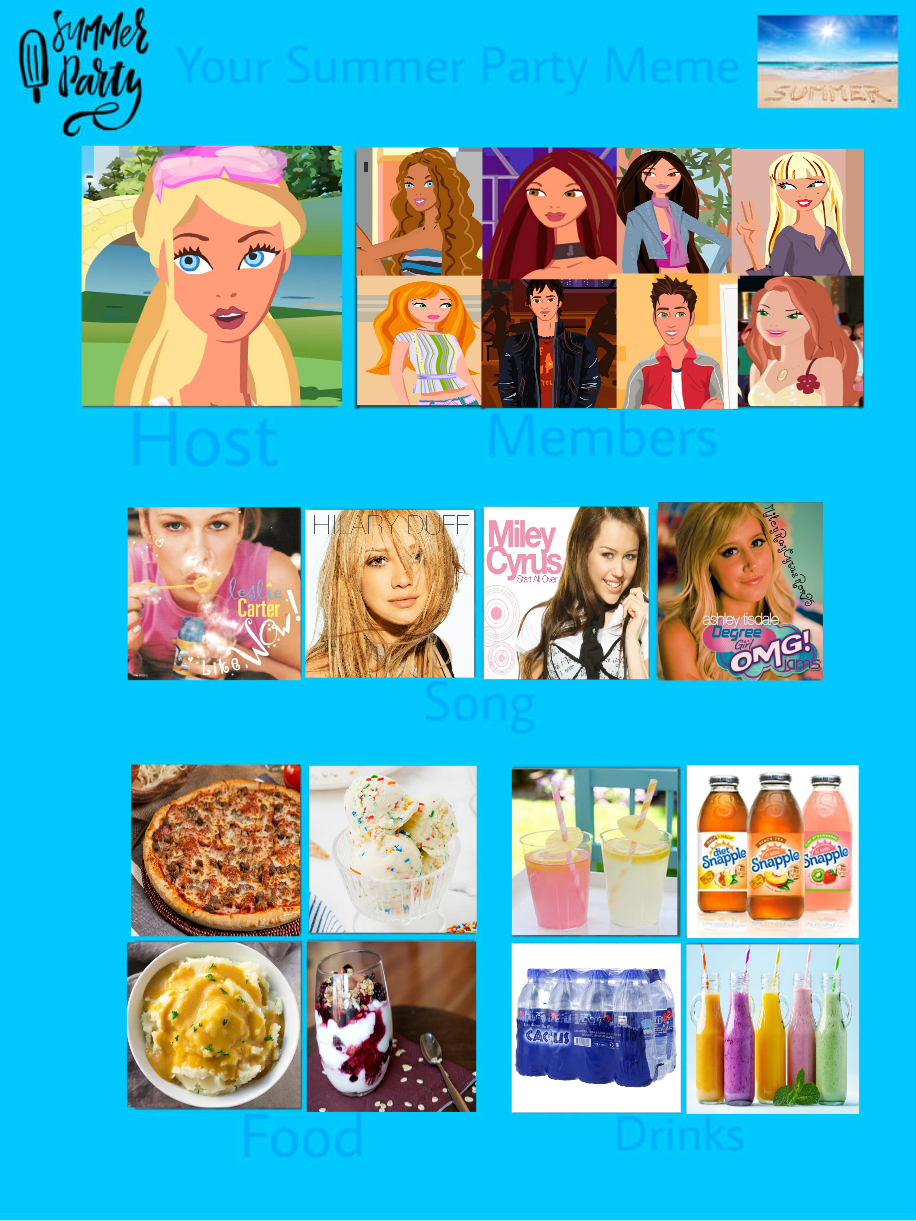 Barbie's Summer Party by NurFaiza on DeviantArt