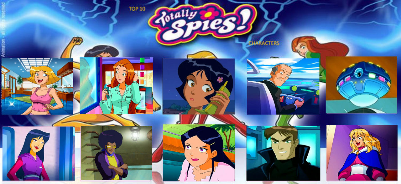 My Top 10 Favourite Totally Spies Characters by NurFaiza on DeviantArt