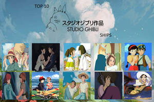 Top 10 Studio Ghibli Ships (My List)