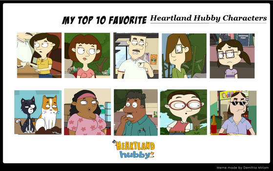 My Top 10 Favourite Heartland Hubby Characters