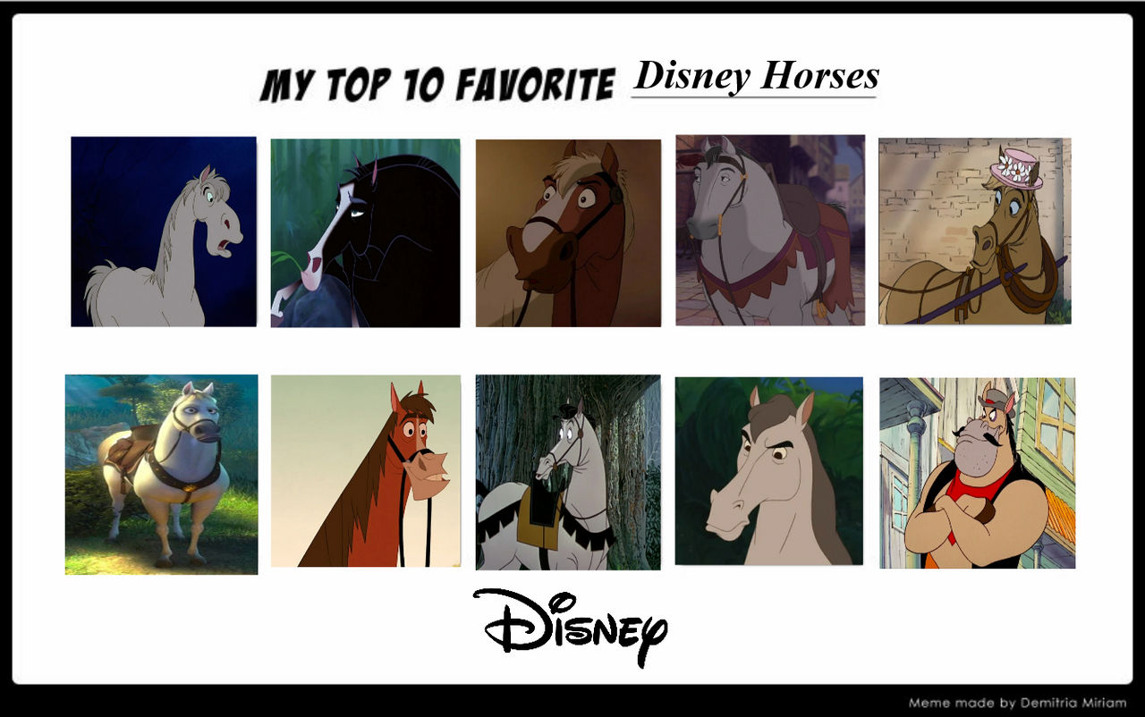 My Top 10 Favourite Disney Horses My List By Nurfaiza On Deviantart My Top 10 Favourite Disney Horses My List By Nurfaiza On Deviantart