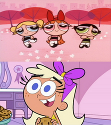 Chloe in love with PPG'S Lashes