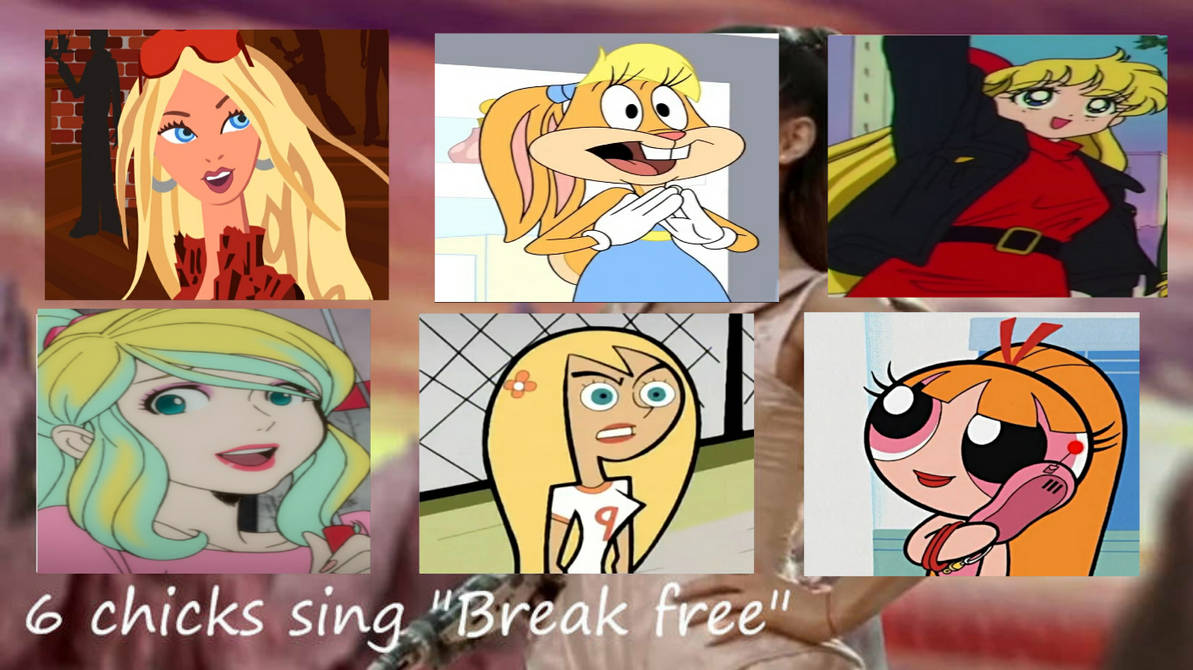 Break Free Animation Animated Girls singing Break Free by NurFaiza on DeviantArt