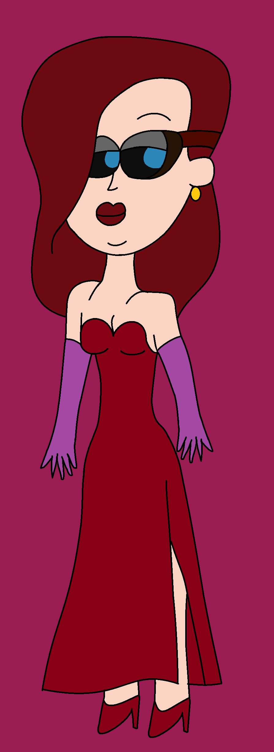 Jessica Rabbit Avatar Ghastly as Jessica Rabbit by NurFaiza on DeviantArt