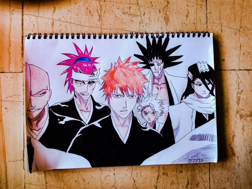 Bleach Fanart! (1st Attempt) by RafaelAvd on DeviantArt