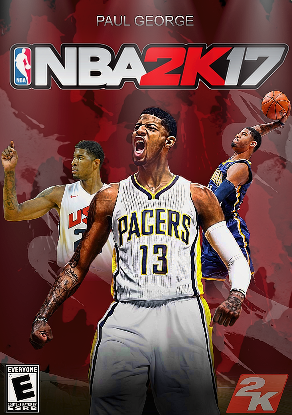 Paul George wallpaper NBA 2K17 HD by Danilo45 on DeviantArt