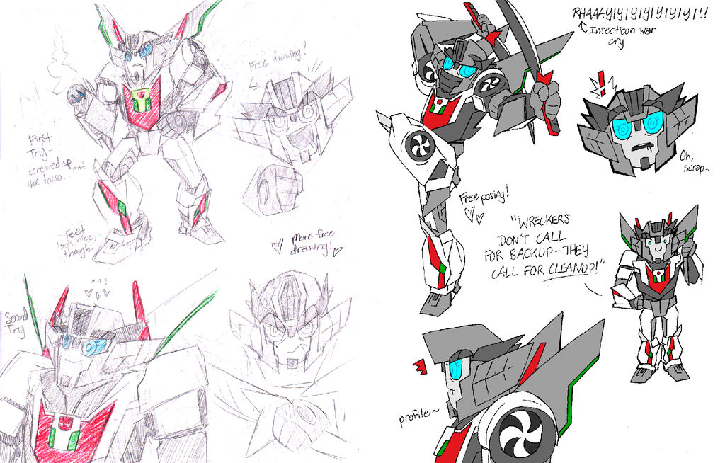 Wheelratch Tfp TFP Wheeljack Study by DokiDokiTsuna on DeviantArt