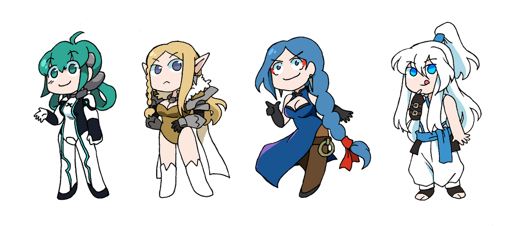 Hyper Chibis (Set 1) by DokiDokiTsuna on DeviantArt