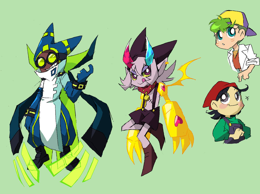 Commissions Closed — Colored KnY Pokémon au doodles for the really