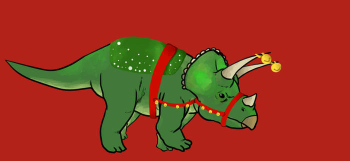 merry christmaceratops