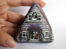 Painted Rock - Haunted House