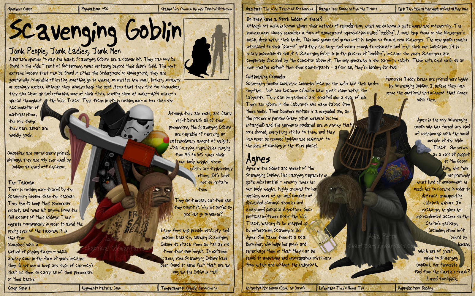 Labyrinth Guide - Junk People, Agnes by Chaotica-I on DeviantArt