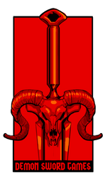 Demon Sword Games logo card
