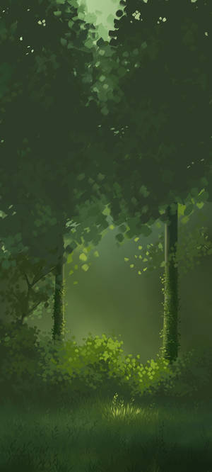 [Free Background] Green Forest