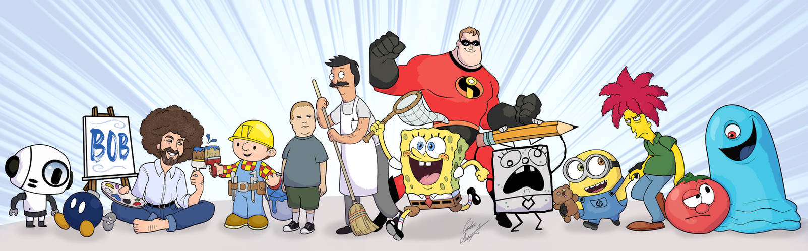 Cartoon Bob R Bobs by Chris-theKid on DeviantArt