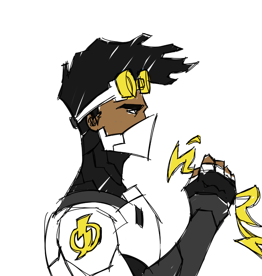 Static Shock Redesign | Sketch by Snicketly on DeviantArt