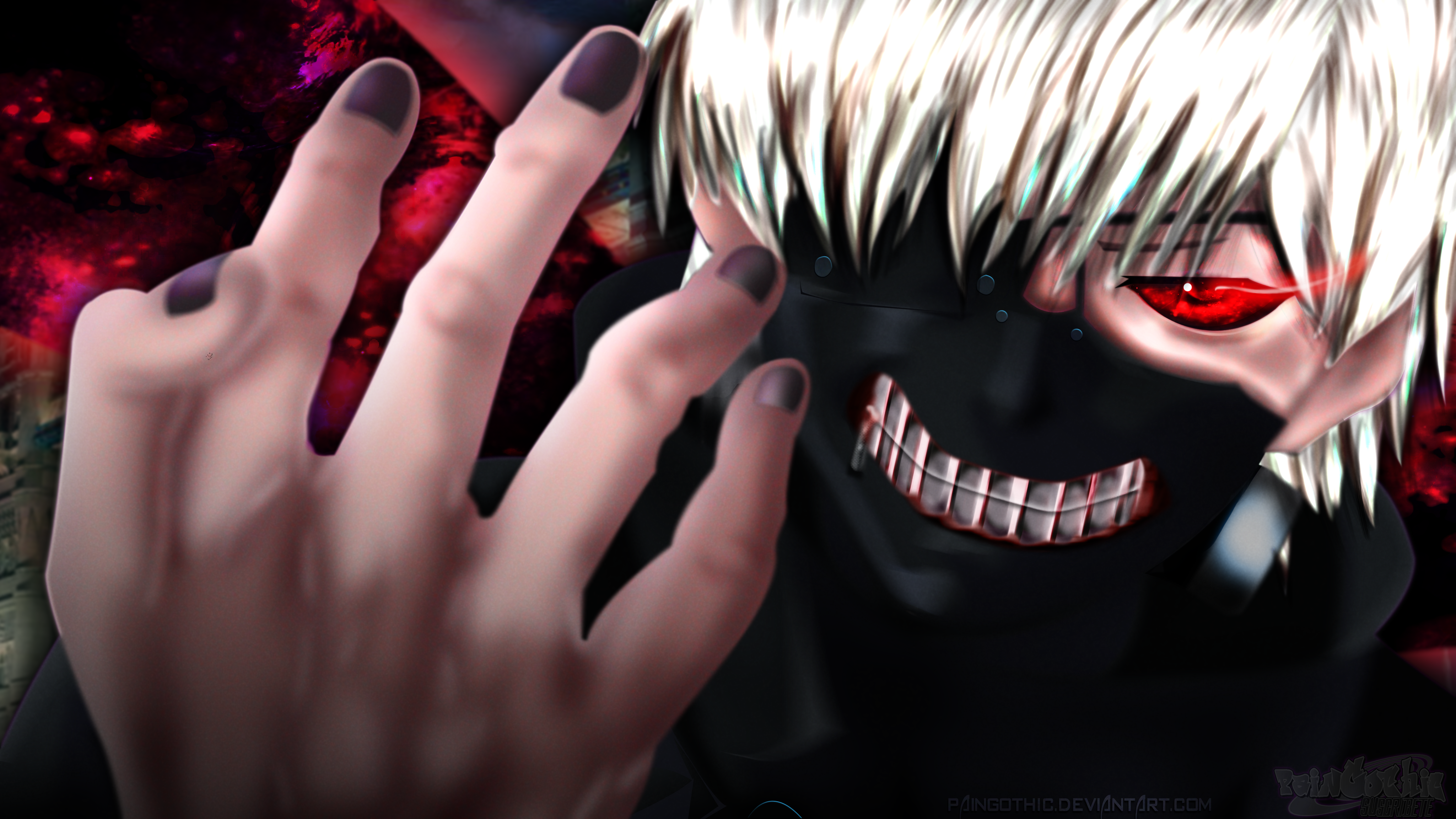 Ken Kaneki Tokyo Ghoul 2 0 By Paingothic On Deviantart Ken Kaneki Tokyo Ghoul 2 0 By Paingothic On Deviantart