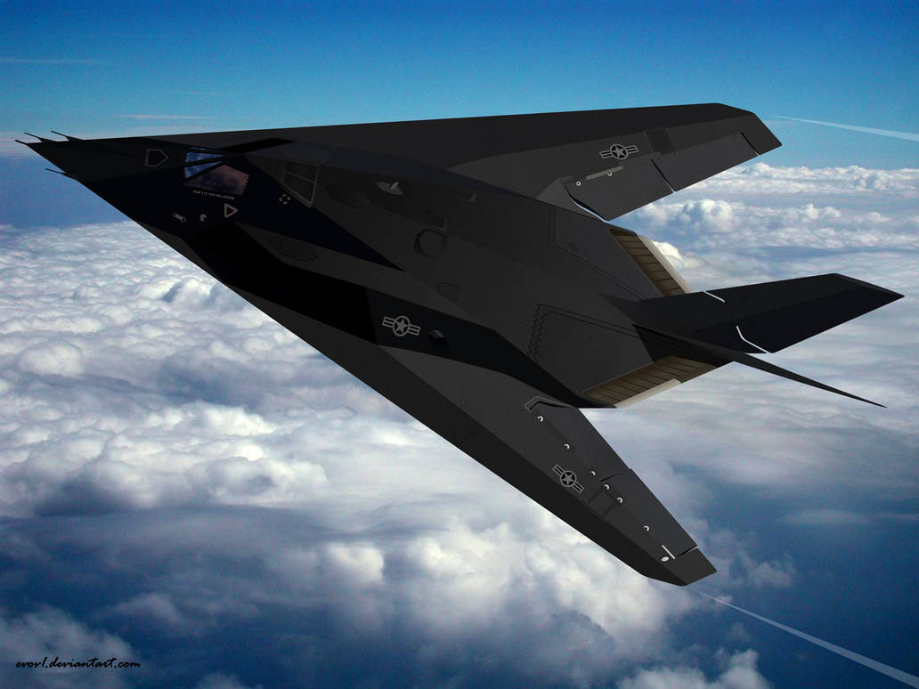Evov Deviantart F-117 Nighthawk by EVOV1 on DeviantArt