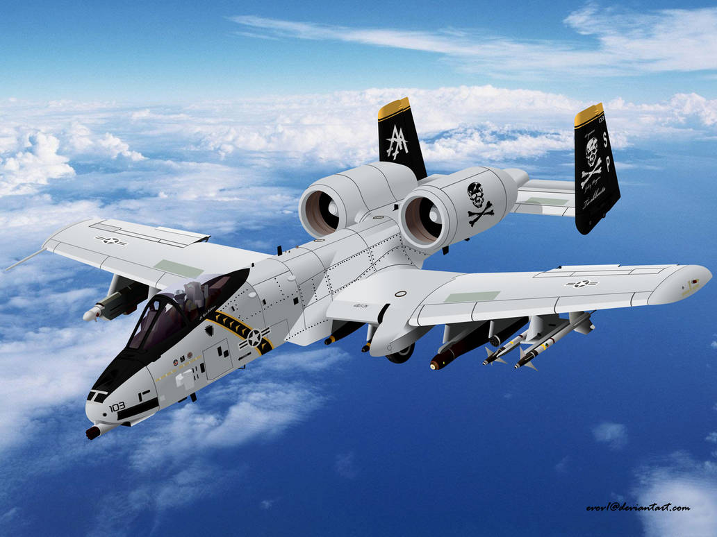 Evov Deviantart A-10 Thunderbolt II by EVOV1 on DeviantArt