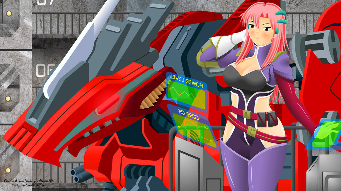 Evov Deviantart Lady And Zoid by EVOV1 on DeviantArt