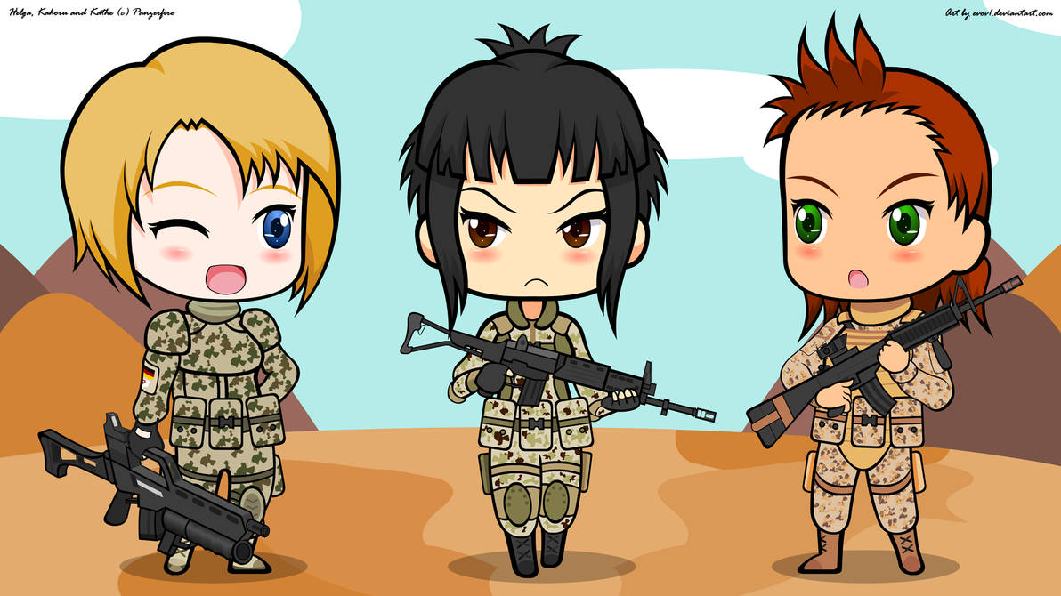Chibi Warfighters by EVOV1 on DeviantArt