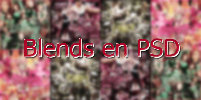 +Blends en PSD