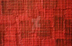 Acrylic, Dmc Yarn, Canvas, Glue On Canvas 2008