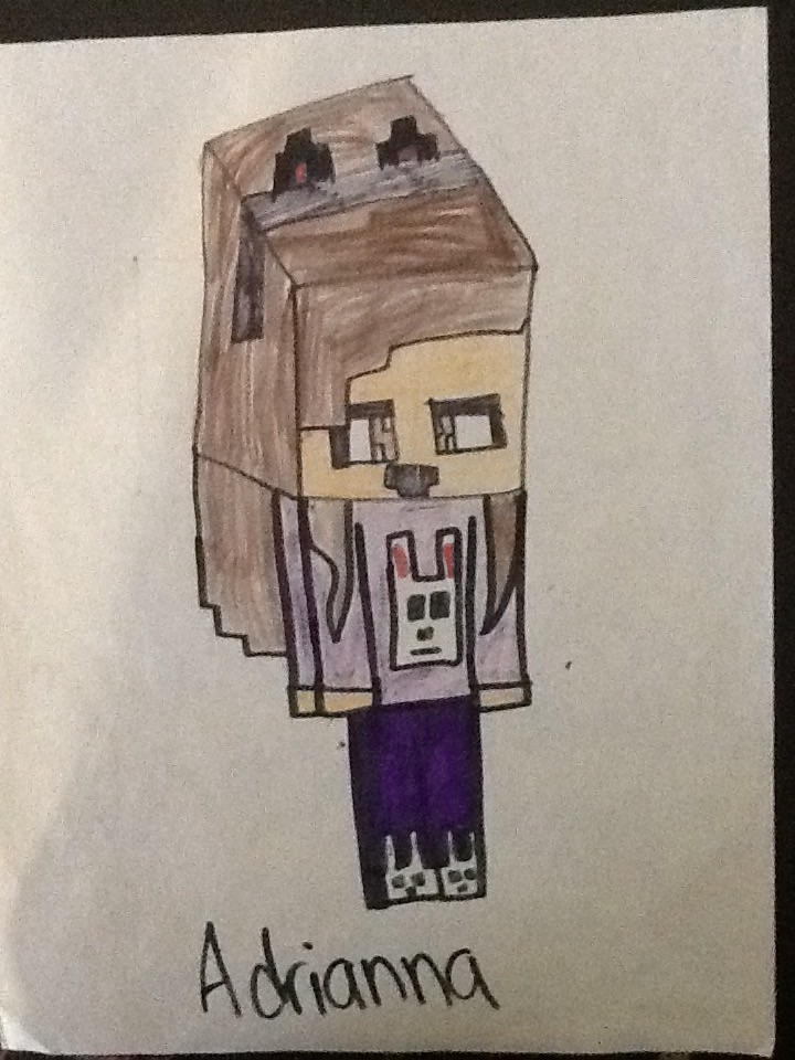 My minecraft skin design! by Olliekit on DeviantArt
