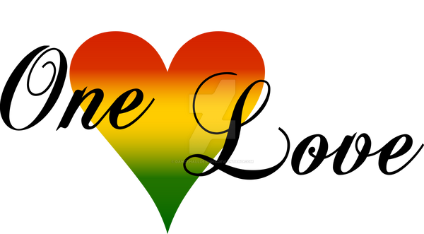 Download Logo - One Love Media (rasta heart) by DancehallDesigns on DeviantArt