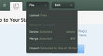File and Edit Menus in Sta.sh by danlev File and Edit Menus in Sta.sh by danlev