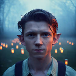 Tom Holland as Link from Zelda