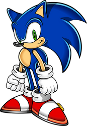Sonic the Hedgehog (Sonic Adventure Art Style)
