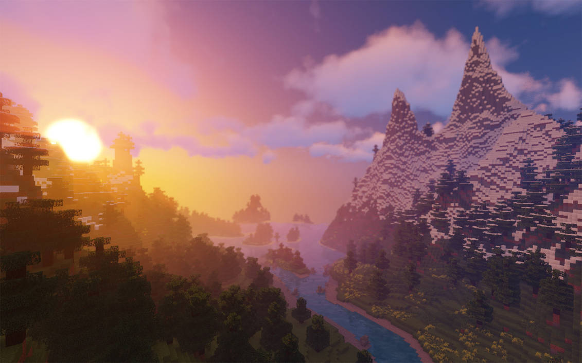 Minecraft Landscape #2 by EveNotEverstorm on DeviantArt