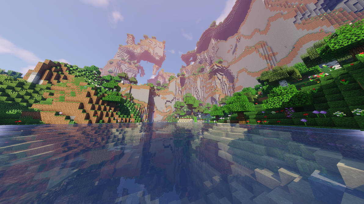 Minecraft Landscape #4 by EveNotEverstorm on DeviantArt