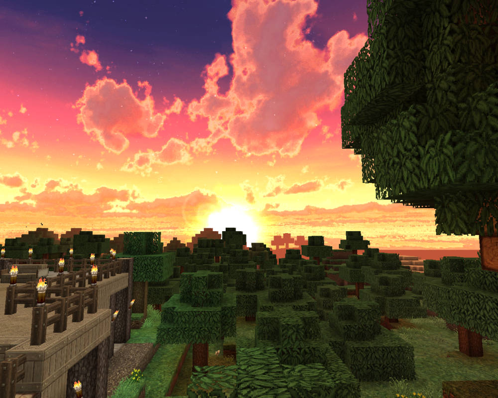 Minecraft Landscape #7 by EveNotEverstorm on DeviantArt