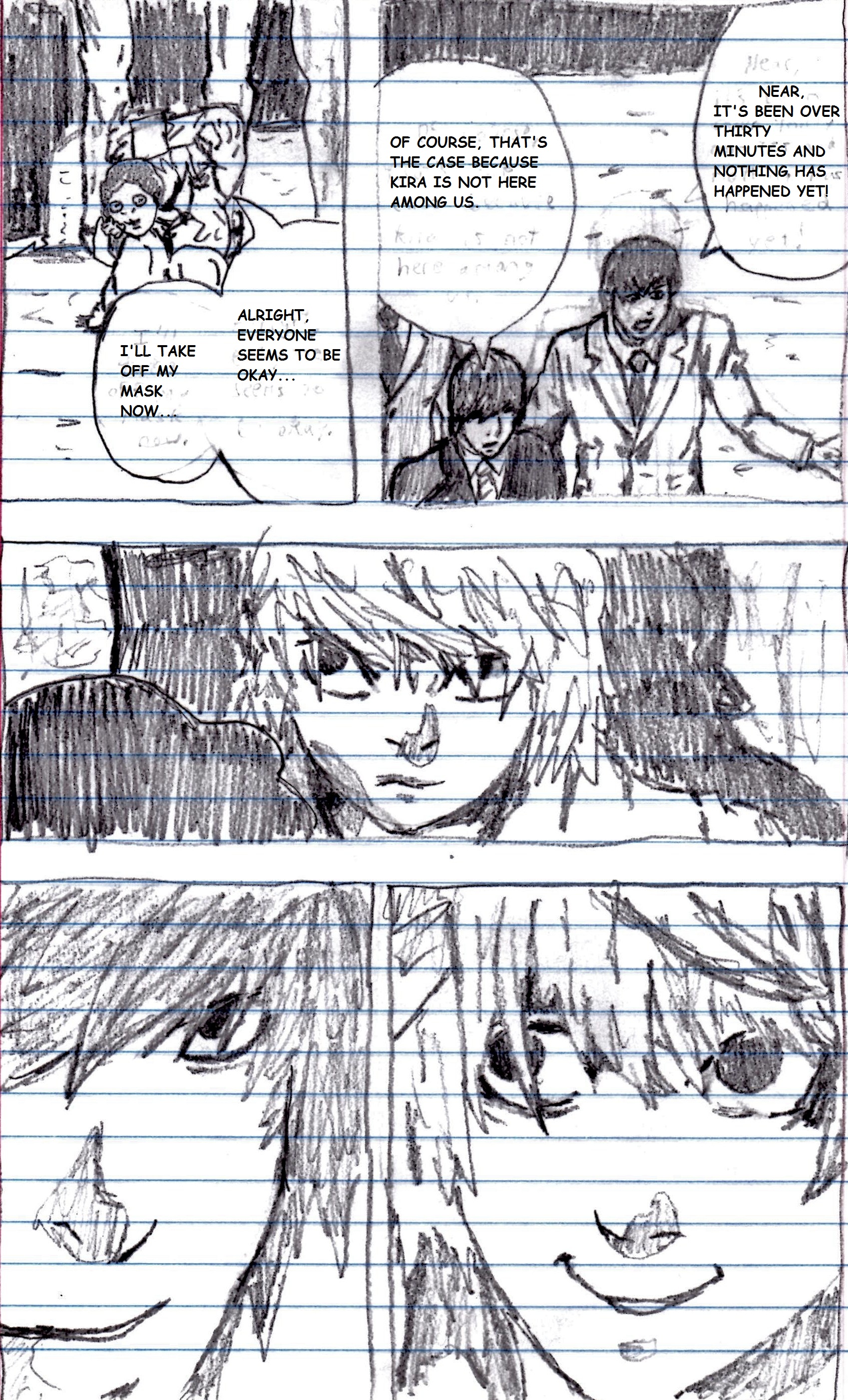 Death Note: Another Ending -[1]- WIP(Scribble) by Piegoose on DeviantArt