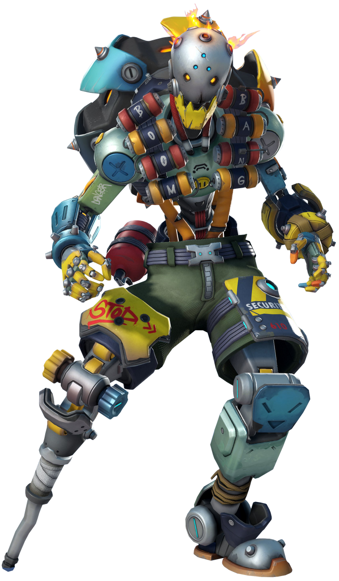 Overwatch 2: Junkrat (Junkbot) Render by FDR1027 on DeviantArt
