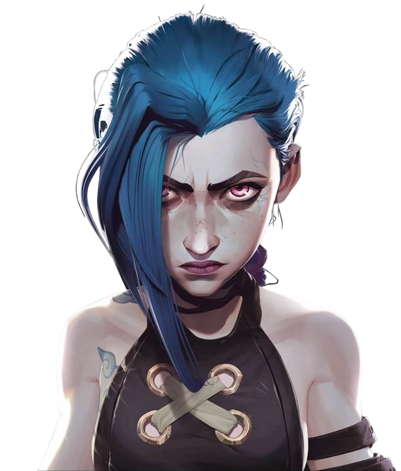 Arcane S2: Jinx Poster Render by FDR1027 on DeviantArt