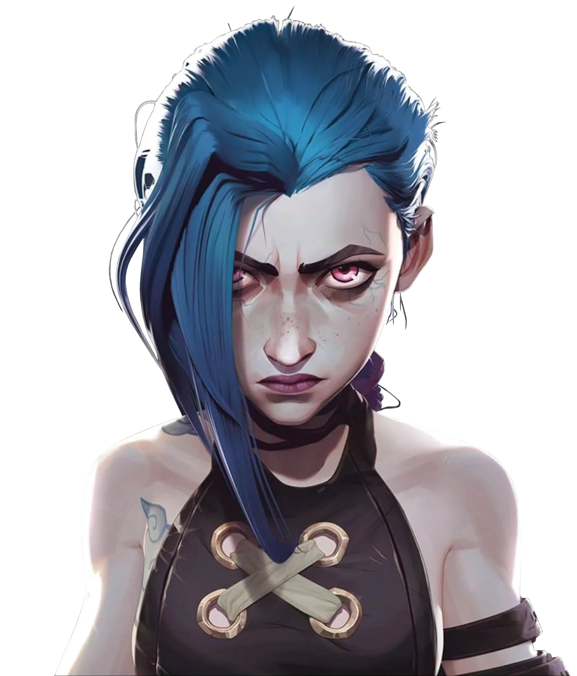 Arcane S2: Jinx Poster Render by FDR1027 on DeviantArt
