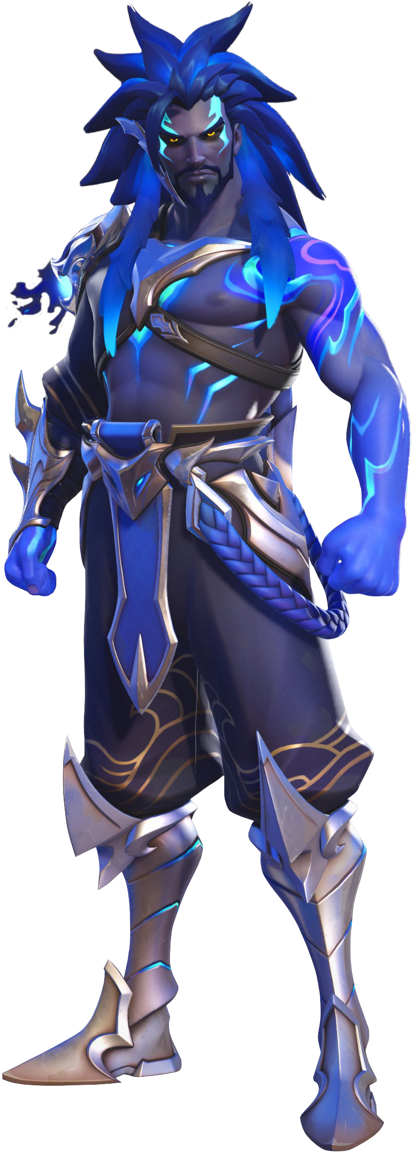 Overwatch 2 Hanzo (Azure Flame) Render by FDR1027 on DeviantArt