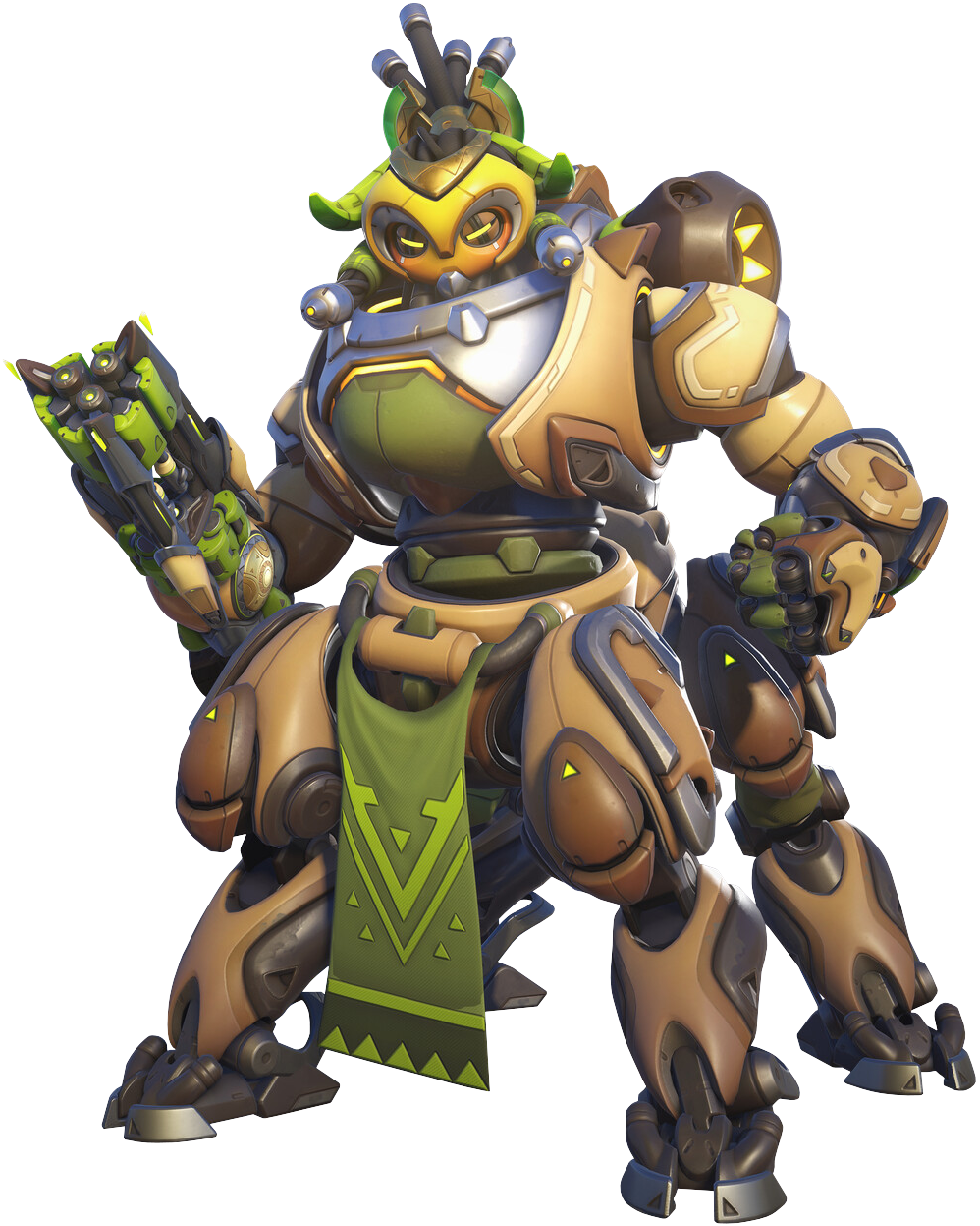 Overwatch 2: Orisa Render by FDR1027 on DeviantArt