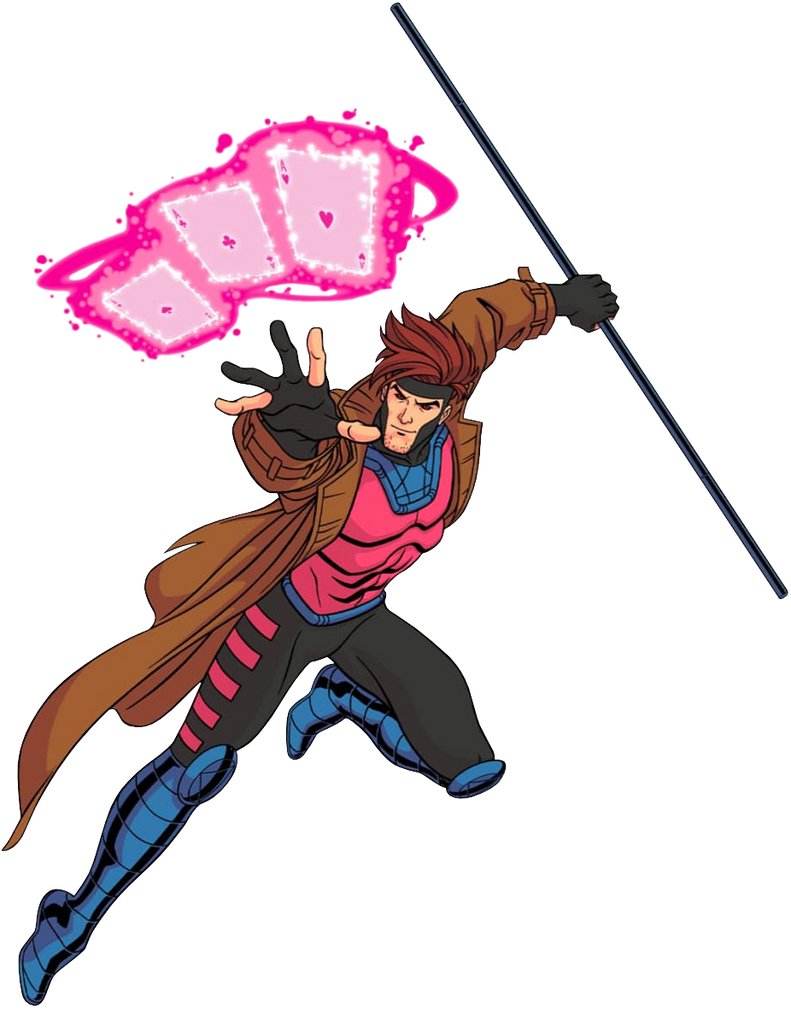 X-Men '97: Gambit Render 2 by FDR1027 on DeviantArt