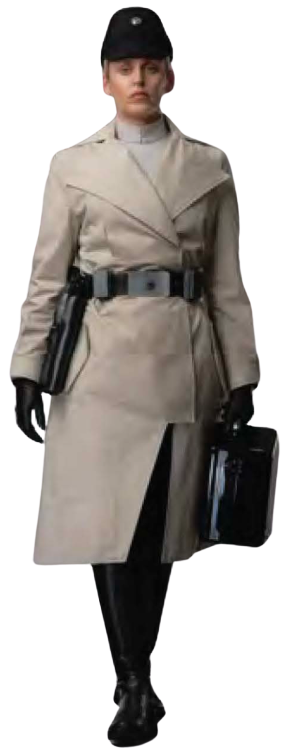 Star Wars Andor S2: Dedra Meero(Trenchcoat) Render by FDR1027 on DeviantArt