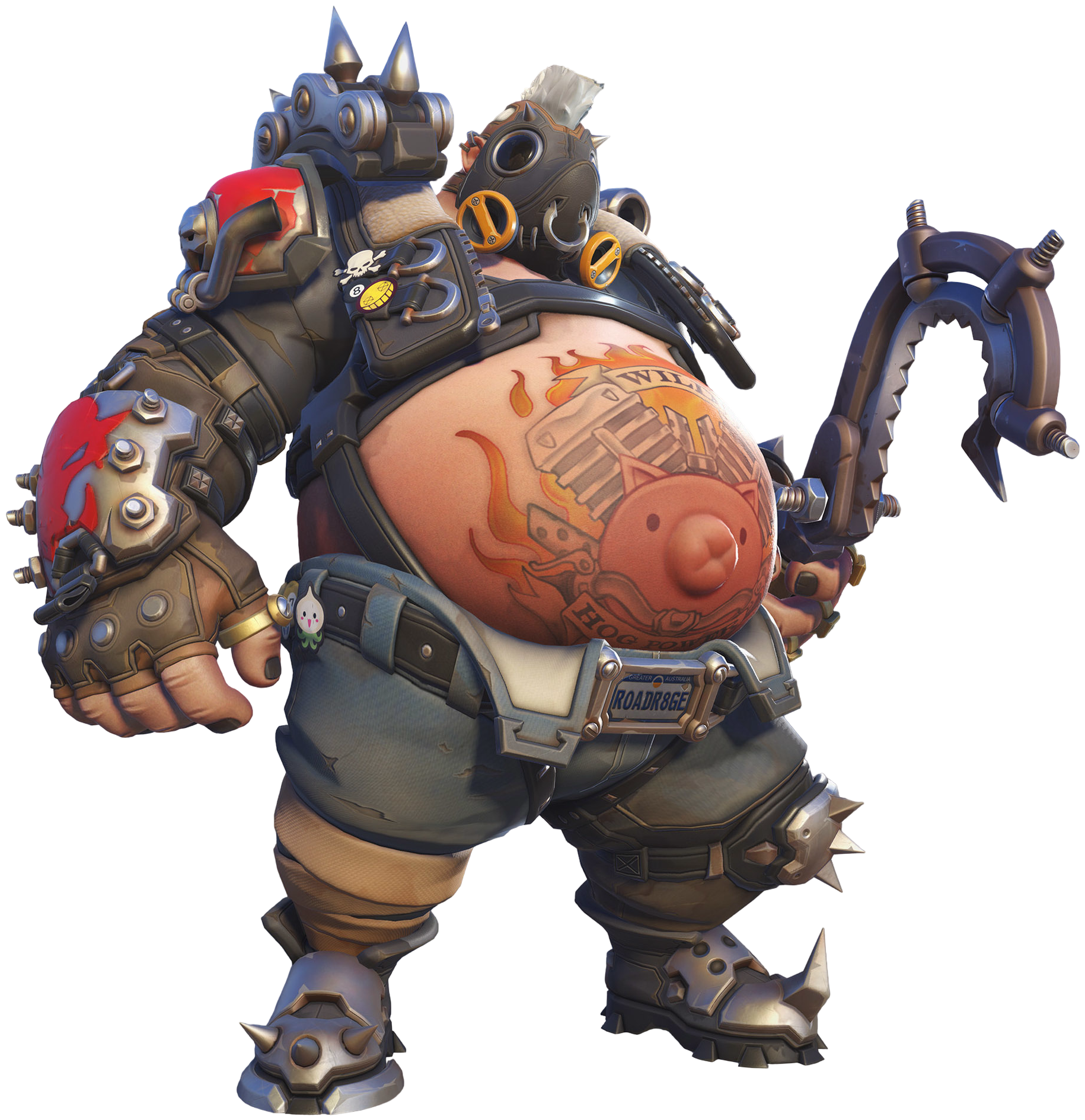 Roadrog Overwatch 2: Roadhog PNG by FDR1027 on DeviantArt